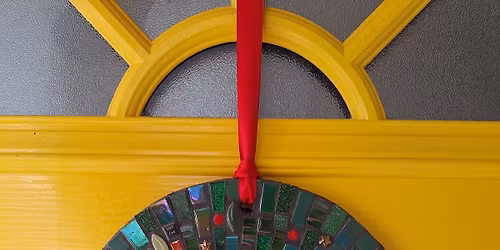 Mosaic wreath workshop 