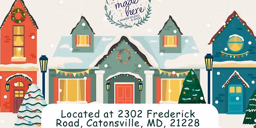 11\/22 Holiday Vendor Event at Simply Made Here