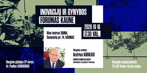 Gynybos ir inovacij\u0173 forumas 2026