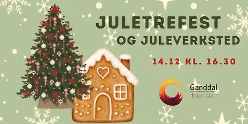 Juletrefest og juleverksted -  for hele nabolaget