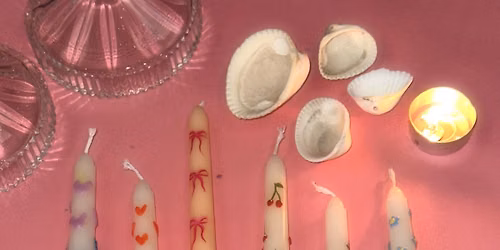 Candle Wax Painting