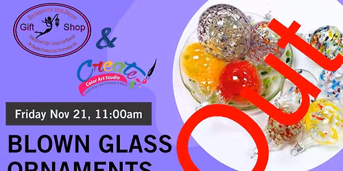 Blow Glass Ornaments 