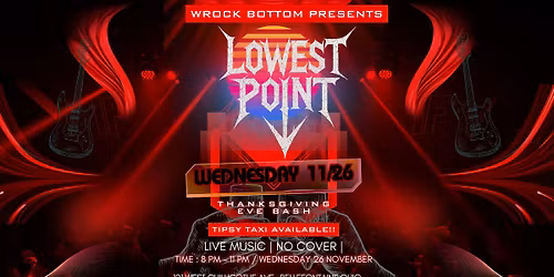 Thanksgiving Eve Bash