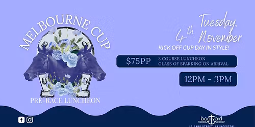 Melbourne Cup | Pre-Race Luncheon