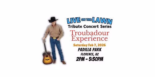 Troubadour Experience - Live on the Lawn