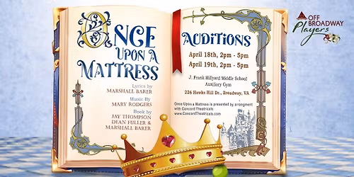Auditions - Once Upon A Mattress