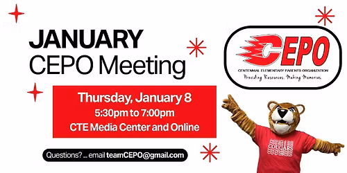 January CEPO Meeting