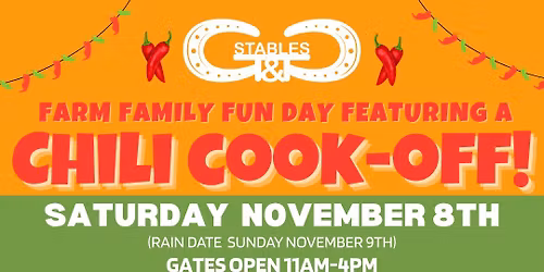 Farm Family Fun Day AND Chili Cook-Off