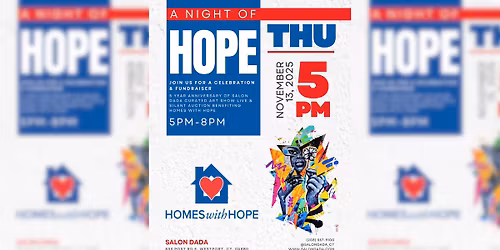 A Night of Hope \u2013 Salon Dada 5-Year Anniversary & Fundraiser