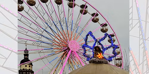 Jarmark bo\u017conarodzeniowy COTTBUS - Serbo\u0142u\u017cycka Wenecja jarzy si\u0119 od \u015bwiate\u0142