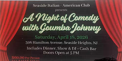 Seaside Italian American Club Scholarship\/ Charity Fundraiser 