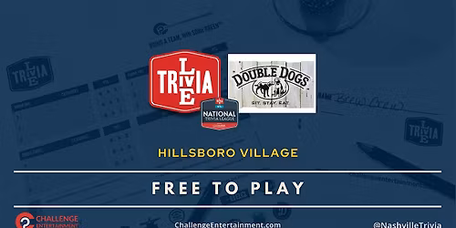 Weekly Live Trivia Nights at Double Dogs - Hillsboro Village