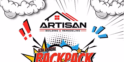 ARTISAN'S 5TH ANNUAL BACKPACK DRIVE!