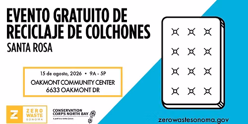 Evento Gratuito de Reciclaje de Colchones - Oakmont