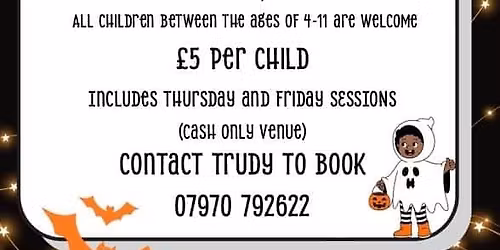 Halloween craft event