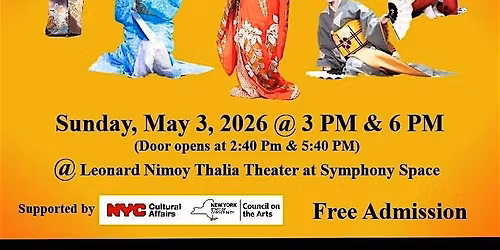 Traditional Japanese Kabuki Dance & Kimono