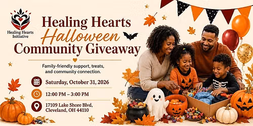Healing Hearts Halloween Community Giveback