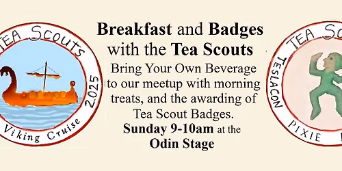 Breakfast and Tea Scout Badges, Odin Stage