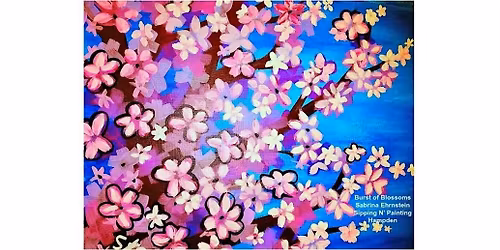 Burst of Blossoms  Sunday,  May 3rd 1:30pm $35