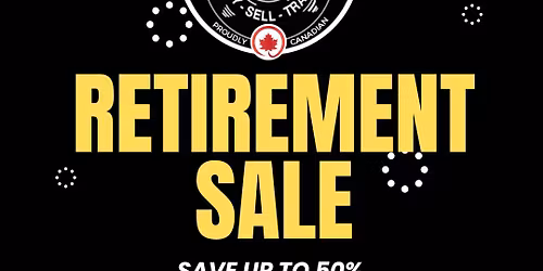 Retirement Sale - Vinyl Record Shop Closing