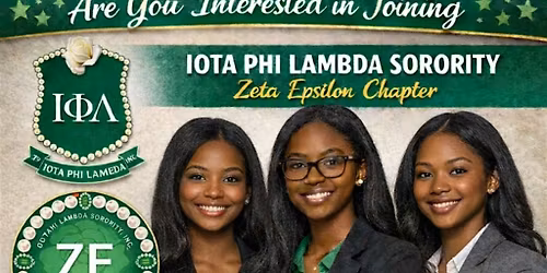 Future Iota Leaders (FIL)Interest Meeting