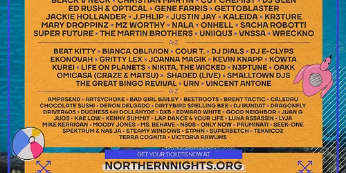 Dirtybird Campout and Northern Nights Music Festival - 4 Day Pass at Cooks Valley Campground