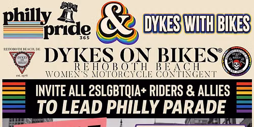 PHILLY PRIDE PARADE \ud83c\udfcd\ufe0f Calling all motorcycles!!
