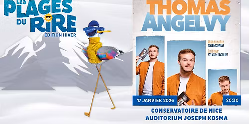 THOMAS ANGELVY - LES PLAGES DU RIRE