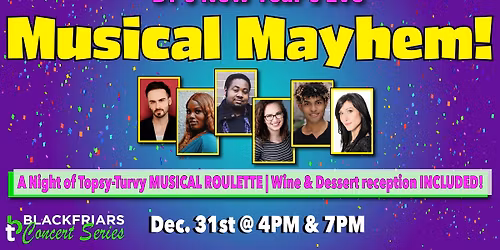 BT'S NEW YEAR'S EVE MUSICAL MAYHEM!