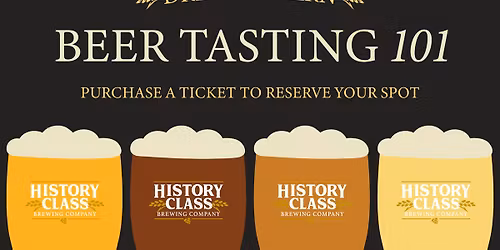 Beer Tasting 101