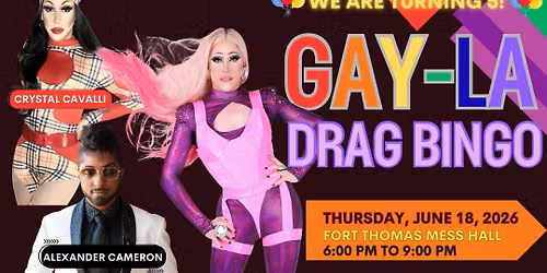 GAY-la Drag Bingo