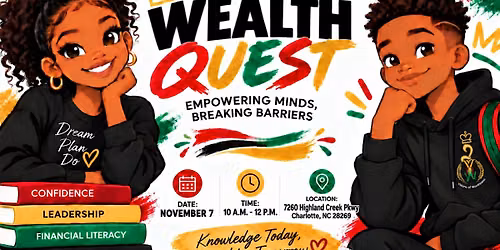 Wealth Quest: A Youth Financial Wellness Workshop (Ages 10 - 13)