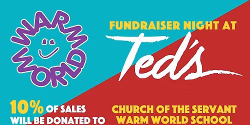 Church of the Servant Warm World School Fundraiser Night