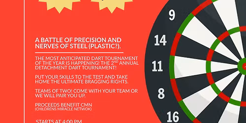2nd Annual Detachment Dart Tournament