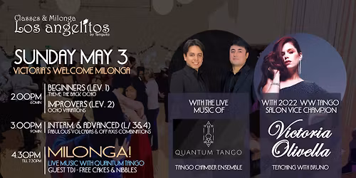 Victoria Olivella (Salon Vice Champion) Welcome + QUANTUM ENSEMBLE LIVE Music