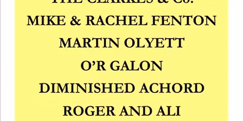 Brimfield Folk Club January 2026