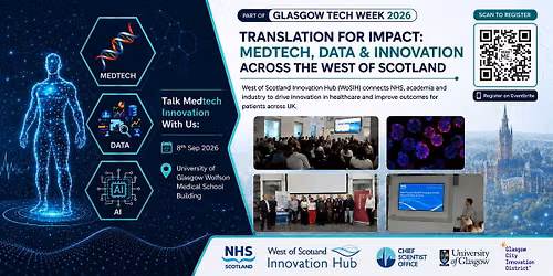 Translation for Impact: MedTech, Data & Innovation in the West of Scotland