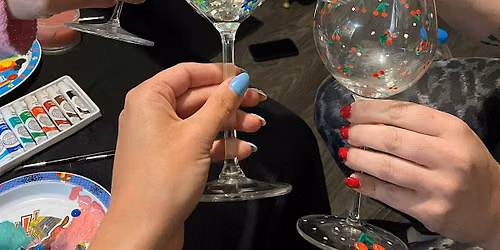 Glassware painting workshop