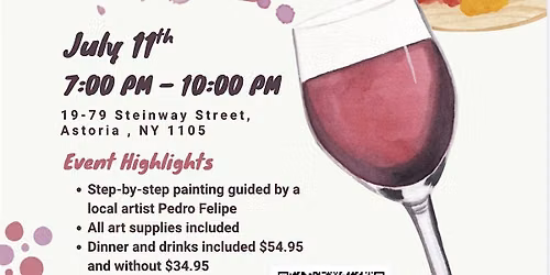 Paint. Sip. Dinner and Karaoke
