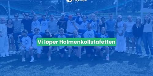 Vi l\u00f8per Holmenkollstafetten!
