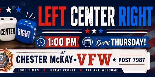 Left Center Right Thursdays 1pm 