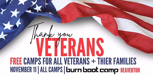 THANK YOU VETERANS -- Free Camps!