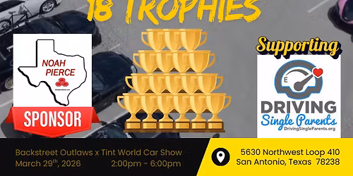 Car Show Fundraiser; Tint World Wheels & Windows