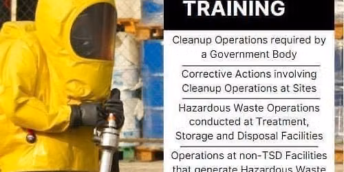 Hazwoper 40 Hour Operations Level (Hazmat) - Open Enrollment 