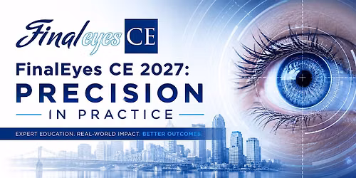 FinalEyes CE 2027 - Precision in Practice