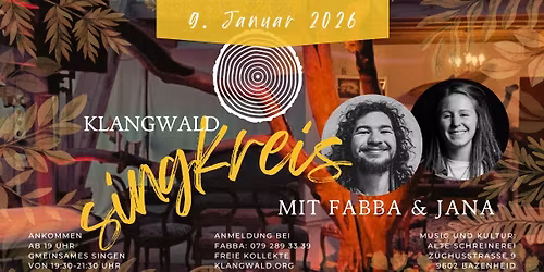 Singkreis mit Fabba & Jana