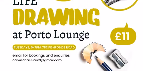 Life Drawing at Porto Lounge