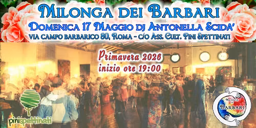 Milonga dei Barbari - Dj Antonella Scid\u00e0