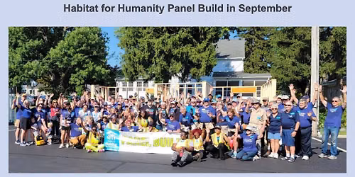 Habitat For Humanity - Panel Build
