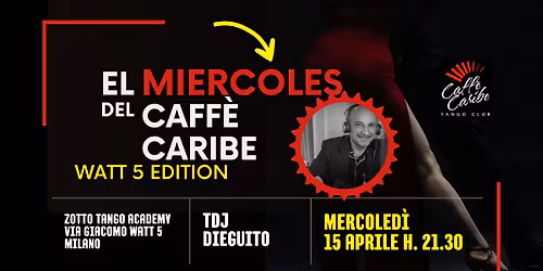 \ud83c\udf89 IL TANGO TRADICIONAL DEL CAFFE' CARIBE @ Zotto Academy \ud83c\udf89 TDJ DIEGUITO